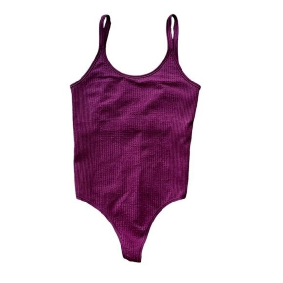 Lululemon Ebb to Street Bodysuit Pink Lychee Size 2 - Picture 1 of 4